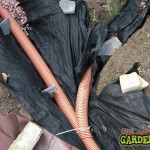 weed fabric and land drain