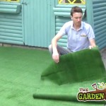 Laying Synthetic Grass