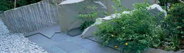 Slate Chippings in Gardens